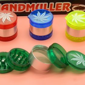 5 PIECE PLASTIC/ALUMINUM GRINDER