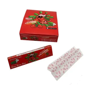 Bros Strawberry Flavour king Size Rolling paper