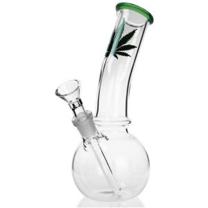Transparent 10 Inch Glass Bong, For Smoking