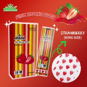 UASAL Strawberry Flavour King Size Rolling Paper.