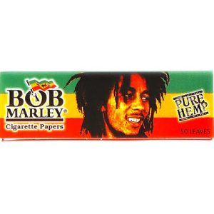 Bob Marley Cigarette Rolling Paper 50 1 1/4" Leaves Pure hemp