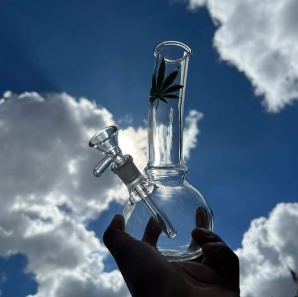 10 inches Glass Bong Tube