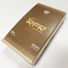 RFR Rolling Paper With Queen Size Slim Weed Original Unbleached Brown Smoking Rolling Paper