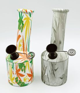 ACRYLIC WATER PIPE "LEAVES"